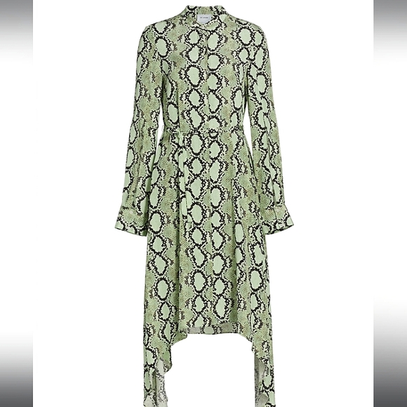 ST. JOHN Collection | Snake Print Shirt Dress - Picture 7 of 7